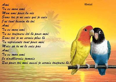 l'amitié             